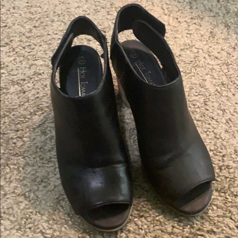 Black mules